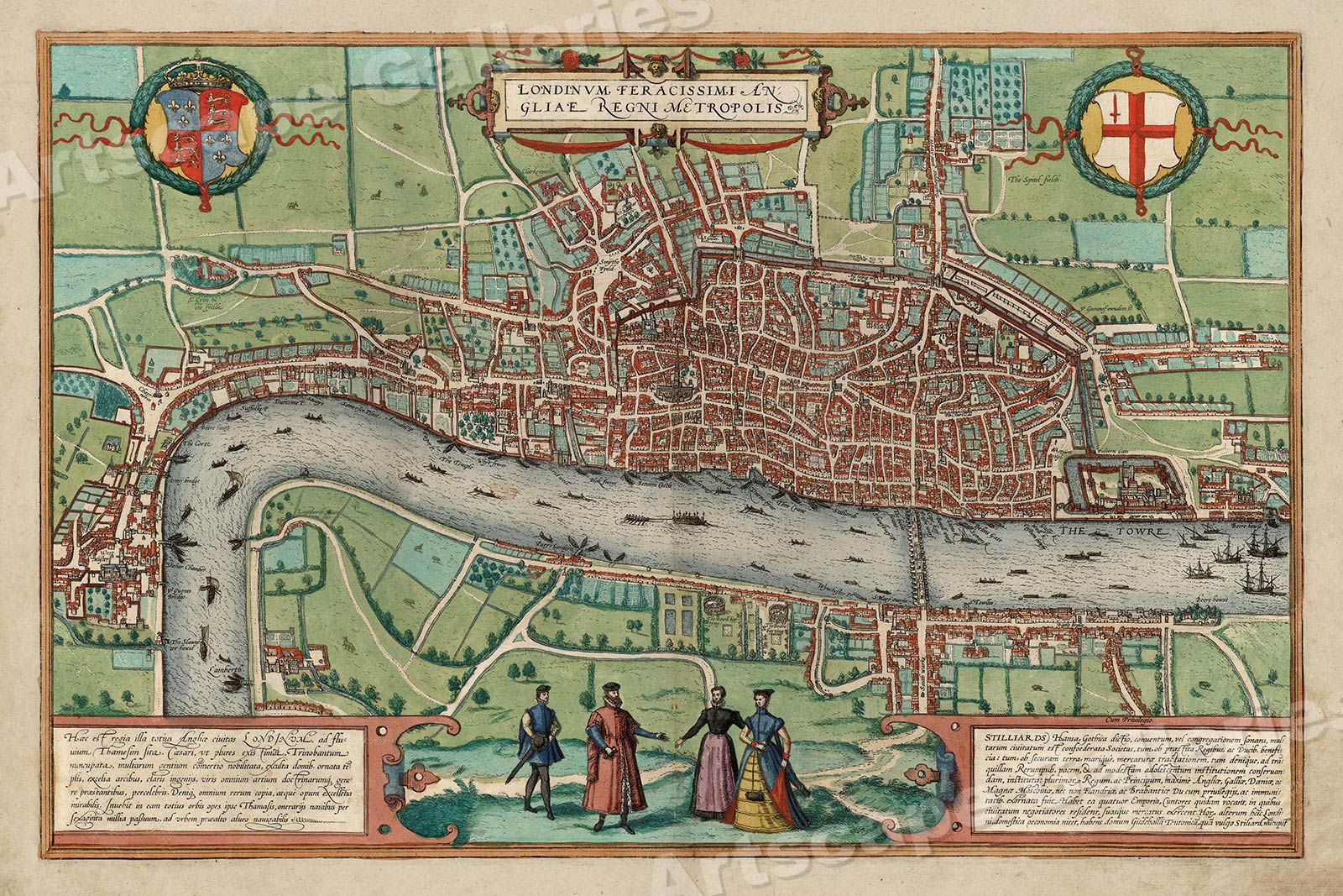 London Map Old Map Of London Restored Vintage Map Of - vrogue.co