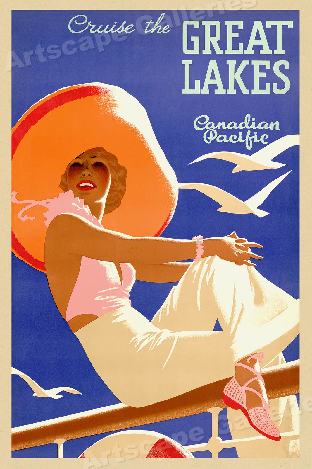 1930s travel posters