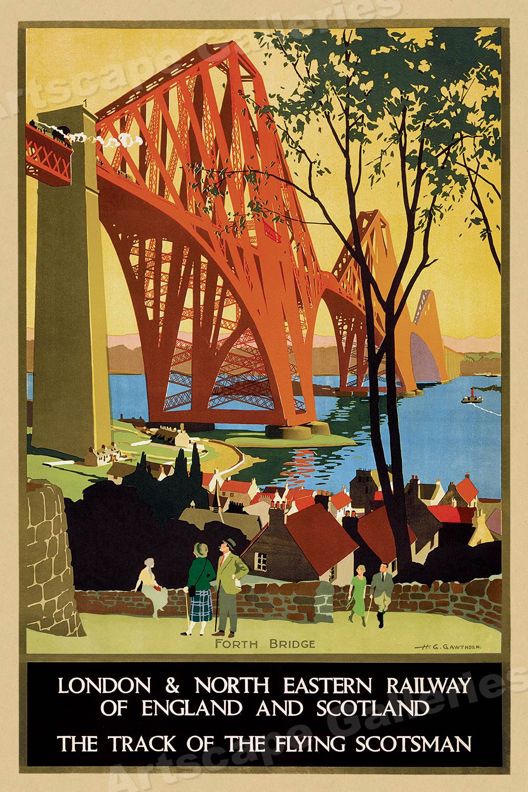 vintage travel posters 1920s