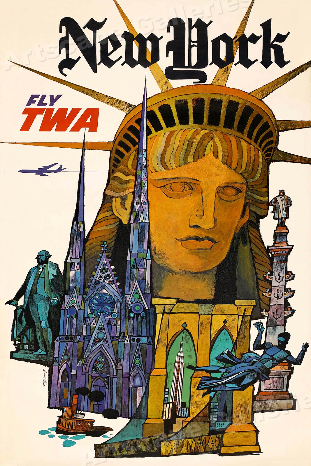 vintage travel posters 1960s
